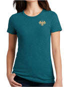 District S/S Perfect Blend Syria's New Eagle T-Shirt, color: Heathered Teal