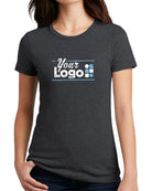 District S/S Perfect Blend CVC Custom T-Shirt, color: Heathered Charcoal