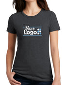 District S/S Perfect Blend CVC Custom T-Shirt, color: Heathered Charcoal