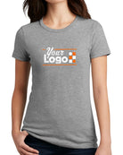 District S/S Perfect Blend CVC Custom T-Shirt, color: Light Heather Grey