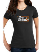 District S/S Perfect Blend CVC Custom T-Shirt, color: Black