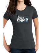 District S/S Perfect Blend CVC Custom T-Shirt, color: Charcoal