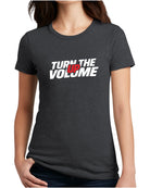 District S/S Perfect Blend Turn The Volume Up T-Shirt, color: Heathered Charcoal