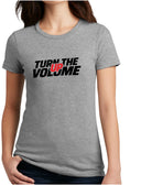 District S/S Perfect Blend Turn The Volume Up T-Shirt, color: Light Heather Grey