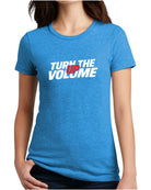 District S/S Perfect Blend Turn The Volume Up T-Shirt, color: Heathered Bright Turquoise