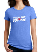 District S/S Perfect Blend Turn The Volume Up T-Shirt, color: Heathered Royal