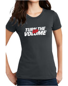 District S/S Perfect Blend Turn The Volume Up T-Shirt, color: Charcoal
