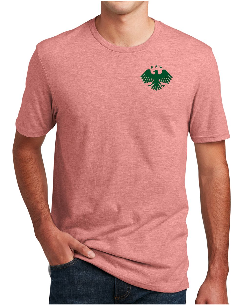 District S/S Perfect Blend Syria's New Eagle T-Shirt, color: Blush Frost