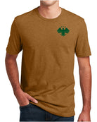 District S/S Perfect Blend Syria's New Eagle T-Shirt, color: Duck Brown Heather