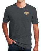 District S/S Perfect Blend Syria's New Eagle T-Shirt, color: Charcoal