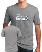 District S/S Perfect Blend CVC Custom T-Shirt, color: Grey Frost