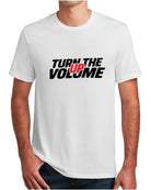 District S/S Perfect Blend Turn The Volume Up T-Shirt, color: White