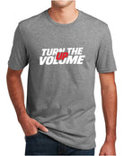 District S/S Perfect Blend Turn The Volume Up T-Shirt, color: Grey Frost