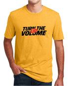 District S/S Perfect Blend Turn The Volume Up T-Shirt, color: Gold Heather