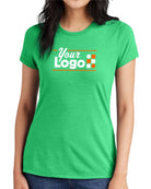 District S/S Perfect Tri Custom T-Shirt, color: Green Frost