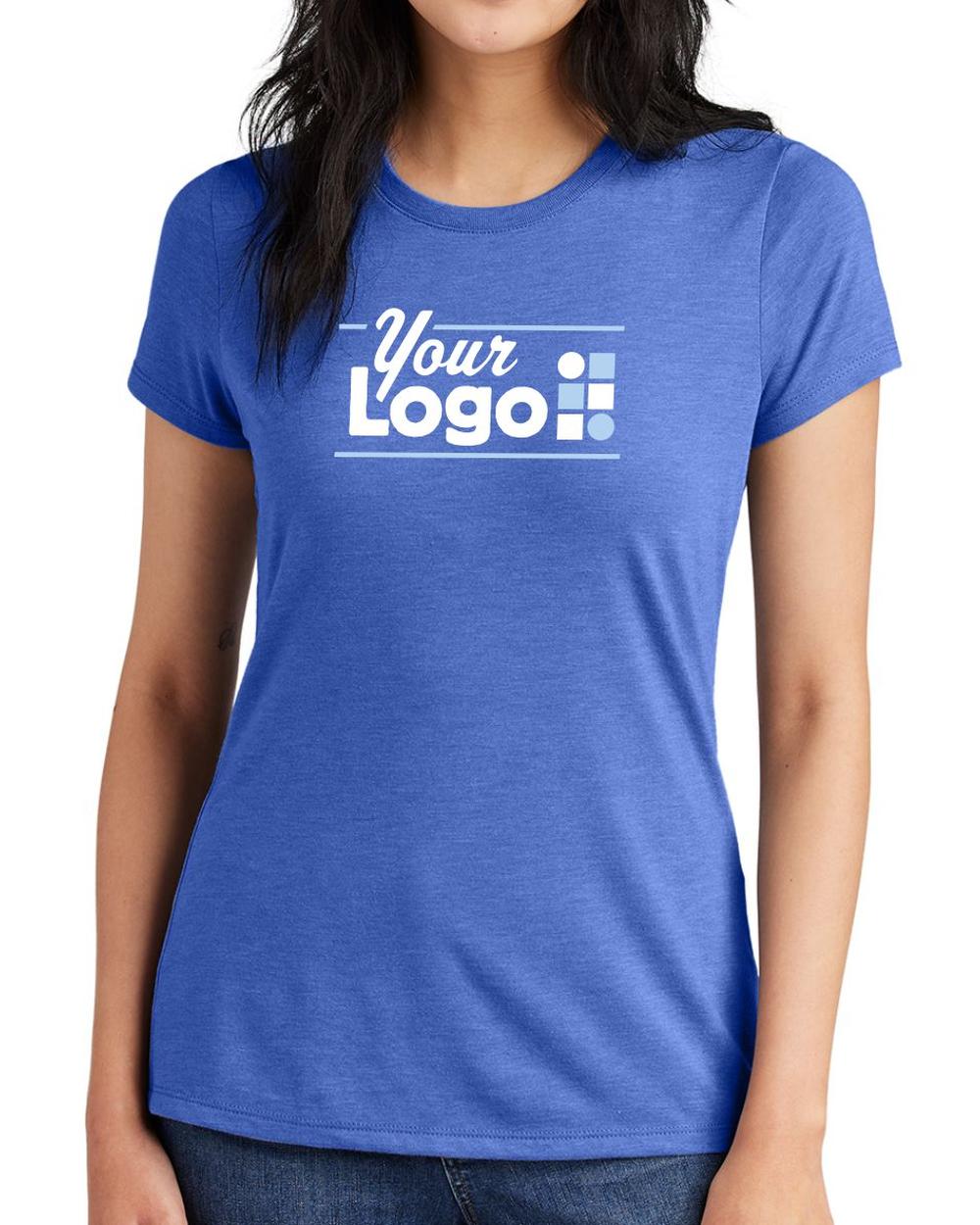 District S/S Perfect Tri Custom T-Shirt, color: Royal Frost