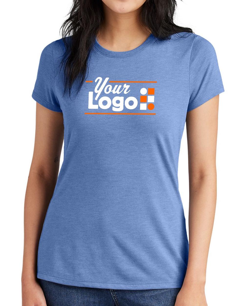 District S/S Perfect Tri Custom T-Shirt, color: Maritime Frost