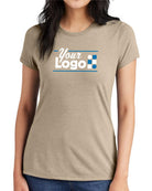 District S/S Perfect Tri Custom T-Shirt, color: Desert Tan Heather