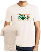 District S/S Perfect Tri Custom T-Shirt, color: Natural