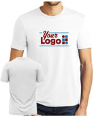 District S/S Perfect Tri Custom T-Shirt, color: White