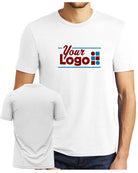 District S/S Perfect Tri Custom T-Shirt, color: White