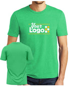 District S/S Perfect Tri Custom T-Shirt, color: Green Frost