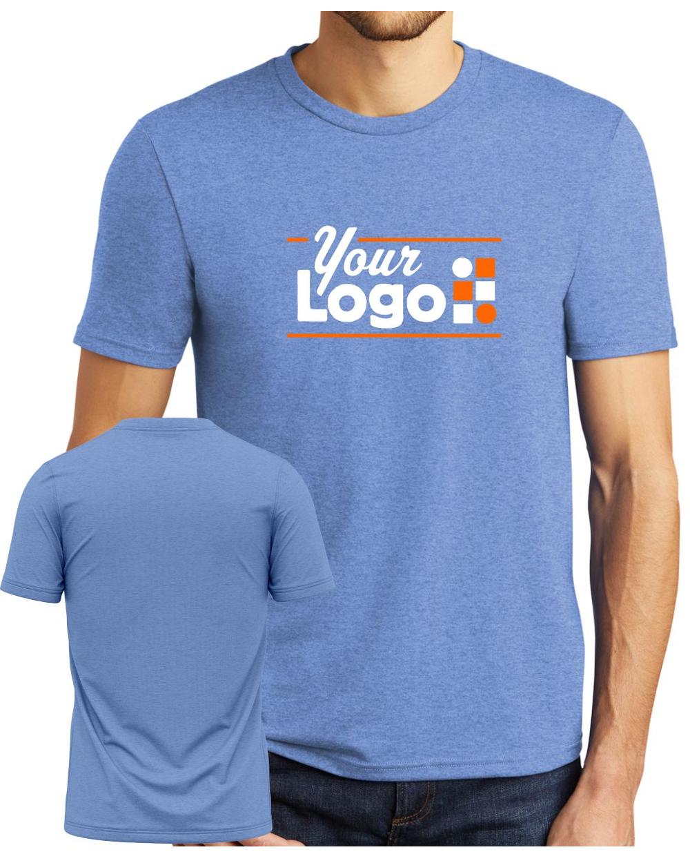 District S/S Perfect Tri Custom T-Shirt, color: Maritime Frost