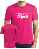 District S/S Perfect Tri Custom T-Shirt, color: Fuchsia Frost