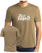 District S/S Perfect Tri Custom T-Shirt, color: Coyote Brown Heather