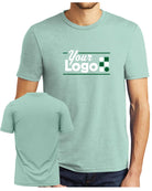 District S/S Perfect Tri Custom T-Shirt, color: Heathered Dusty Sage