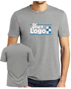 District S/S Perfect Tri Custom T-Shirt, color: Heathered Grey