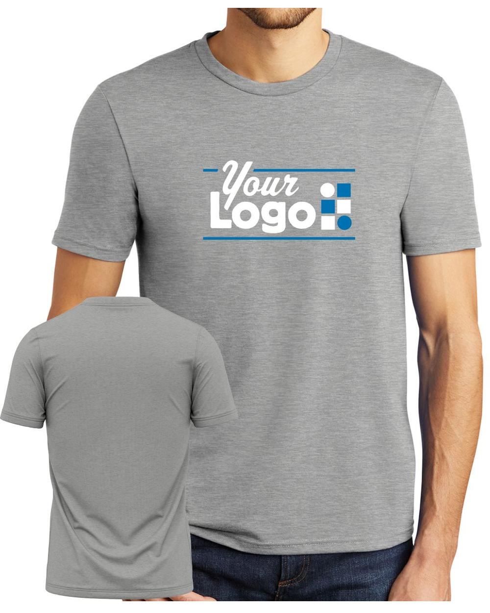 District S/S Perfect Tri Custom T-Shirt, color: Heathered Grey