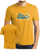 District S/S Perfect Tri Custom T-Shirt, color: Ochre Yellow Heather