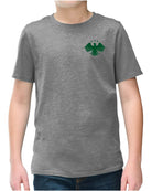 District S/S Perfect Blend Syria's New Eagle T-Shirt, color: Grey Frost