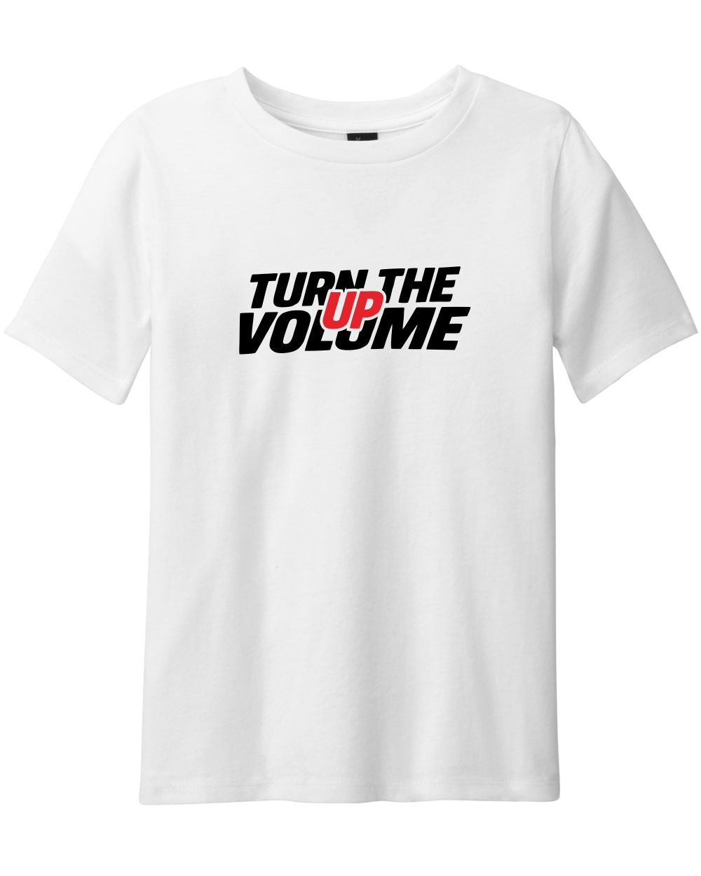 District S/S Perfect Blend Turn The Volume Up T-Shirt, color: White