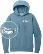 District Wash Fleece Custom Hoodie, color: Dusk Blue