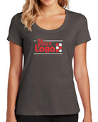 District S/S Flex Custom T-Shirt, color: Heathered Charcoal