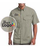 Eddie Bauer S/S Fishing Custom Shirt, color: Driftwood