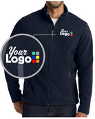 Port Authority Value Fleece Custom Jacket, color: True Navy