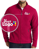 Port Authority Value Fleece Custom Jacket, color: True Red