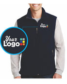 Port Authority Value-Fleece Custom Vest, color: True Navy