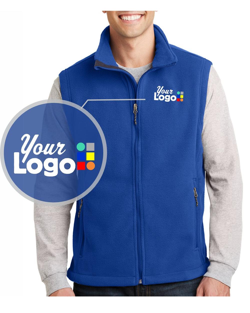 Port Authority Value-Fleece Custom Vest, color: True Royal