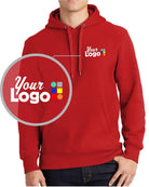 Sport-Tek Super HeavyWeight Custom Hoodie, color: Red