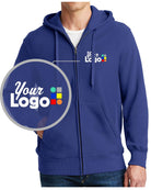 Sport-Tek Super HeavyWeight Full-Zip Custom Hoodie, color: Royal