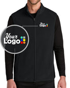 Port Authority C-FREE Fleece Custom Vest, color: Deep Black