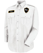 Horace Small L/S Sentry Custom Security Shirt, color: White