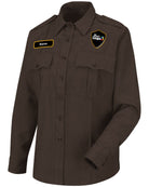 Horace Small L/S Sentry Custom Security Shirt, color: Brown