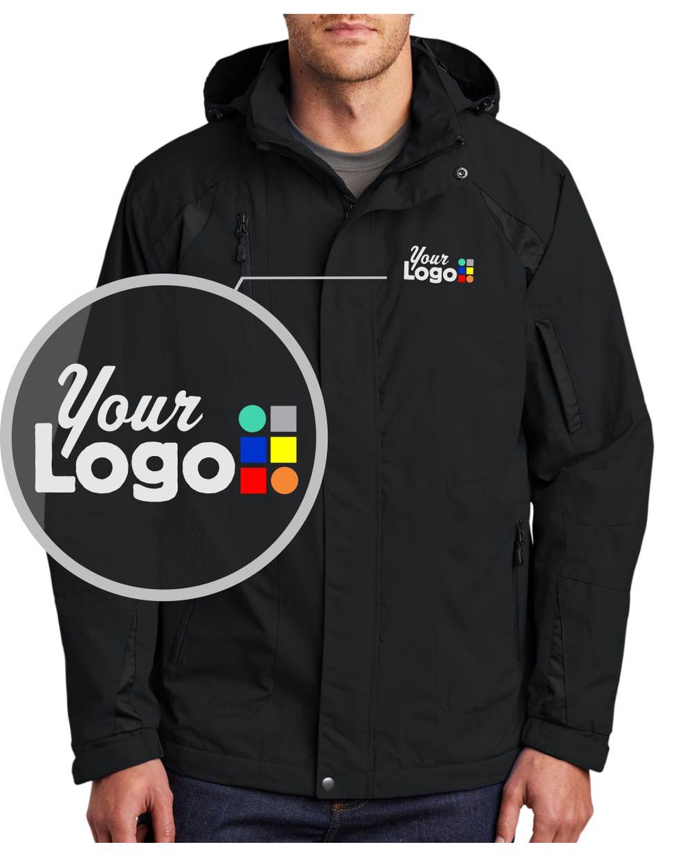 Port Authority All-Season II Custom Jacket, color: Black/Black