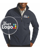 Port Authority Value Soft-Shell Custom Jacket, color: Battleship Grey