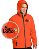 Port Authority Torrent WaterProof Custom Jacket, color: Orange Crush